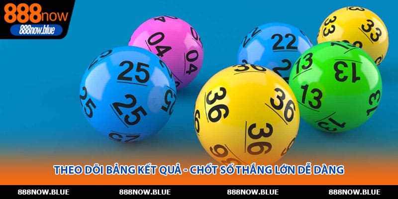 Theo dõi bảng kết quả - Chốt số thắng lớn dễ dàng